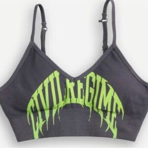 NWT Civil Regime Black and Green Sports